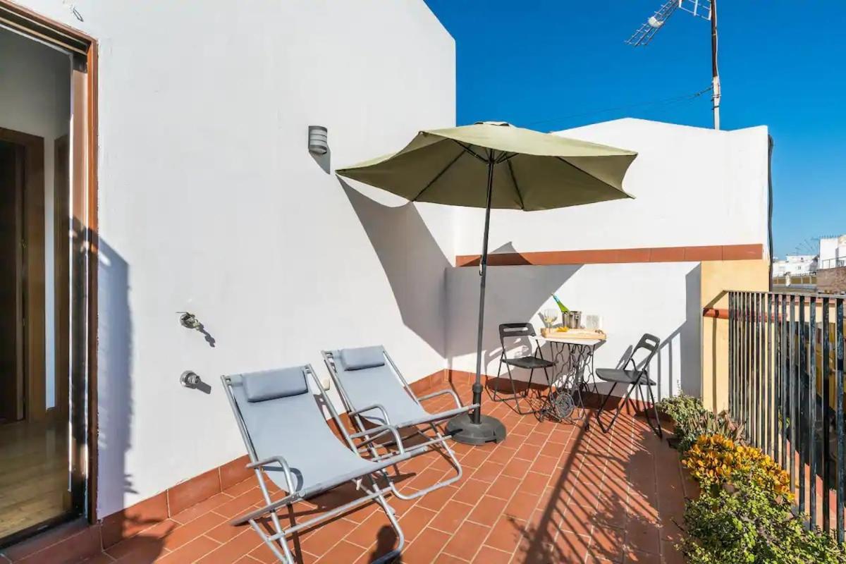 Apartamento Deluxe Terrace. Alameda Sevilla Eksteriør billede